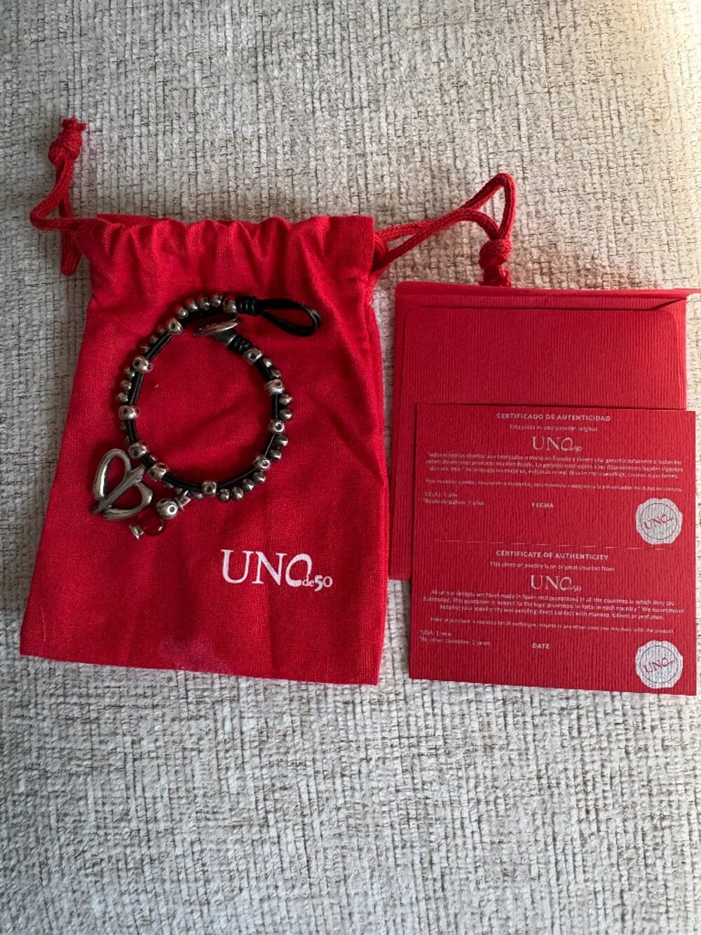 Uno de 50 bracelet